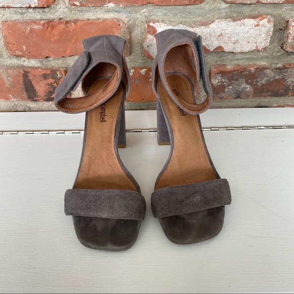 Jeffery Campbell grey suede heels - Picture 2 of 6